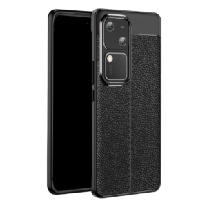 vivo-v30-5gvegan-leather-texture-series-shockproof-tpu-case