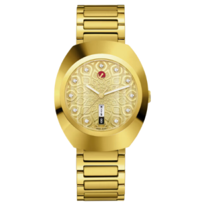 The RadoR764 automatic movement balance spring a power 80 hr.