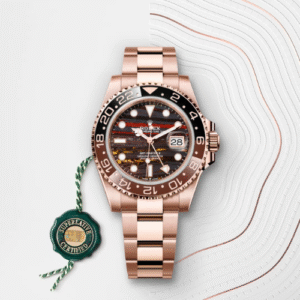 Rollex GMT Master Oyster 40MM Everose Gold